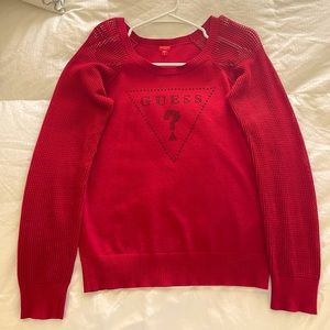 Red sweater-S